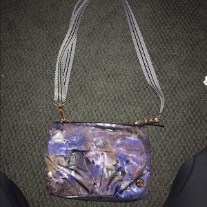 Multicolored lululemon cross body bag