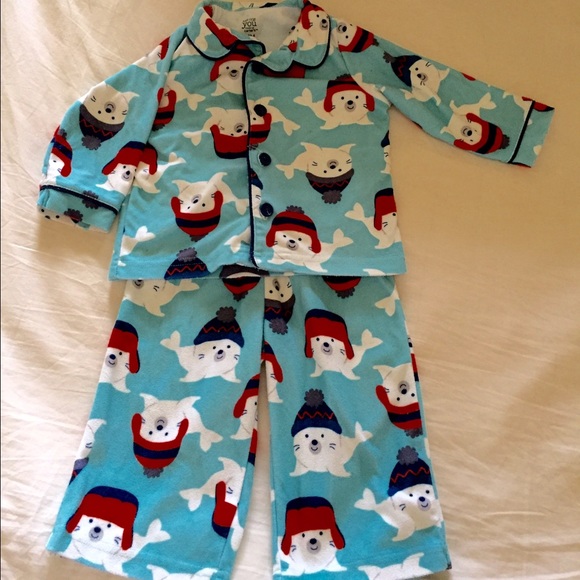 Carter's Other - Cute 12 month old boys pajamas set by carters