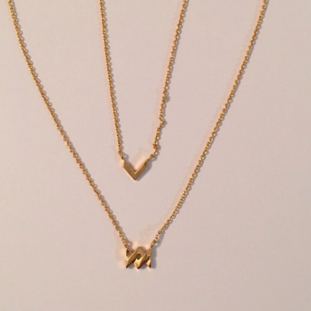 NWT - Gorjana Layered Gold Necklace