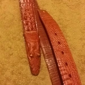Crocodile belt