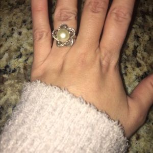 Lia Sophia Pearl Ring