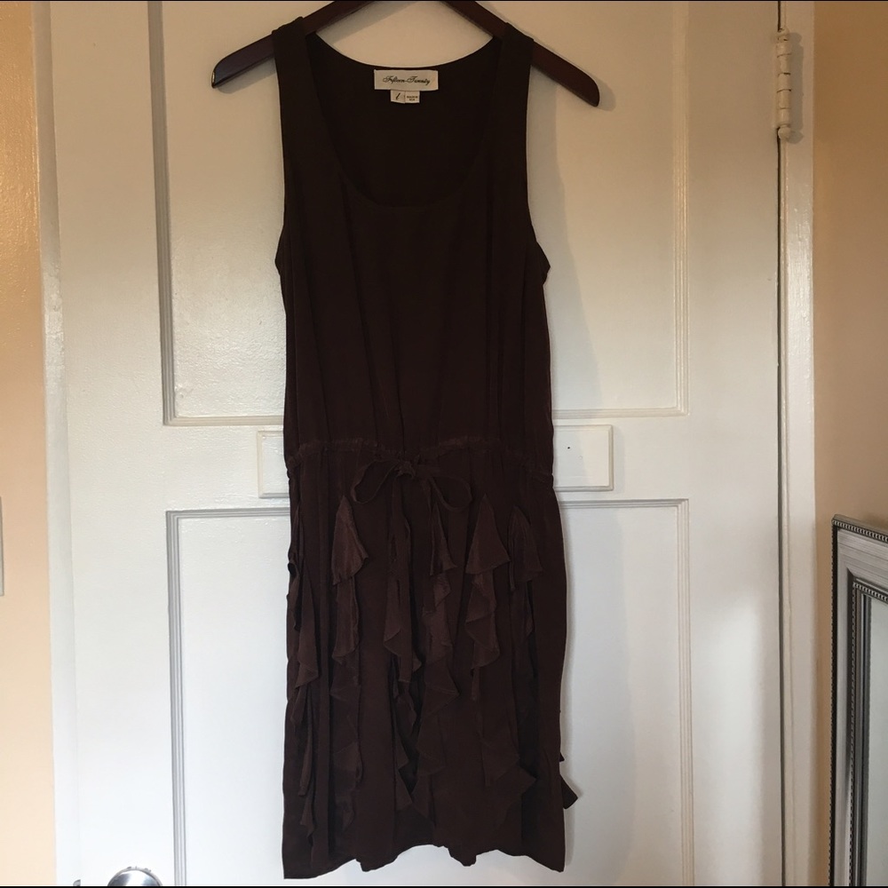 Brown Flapper Dress