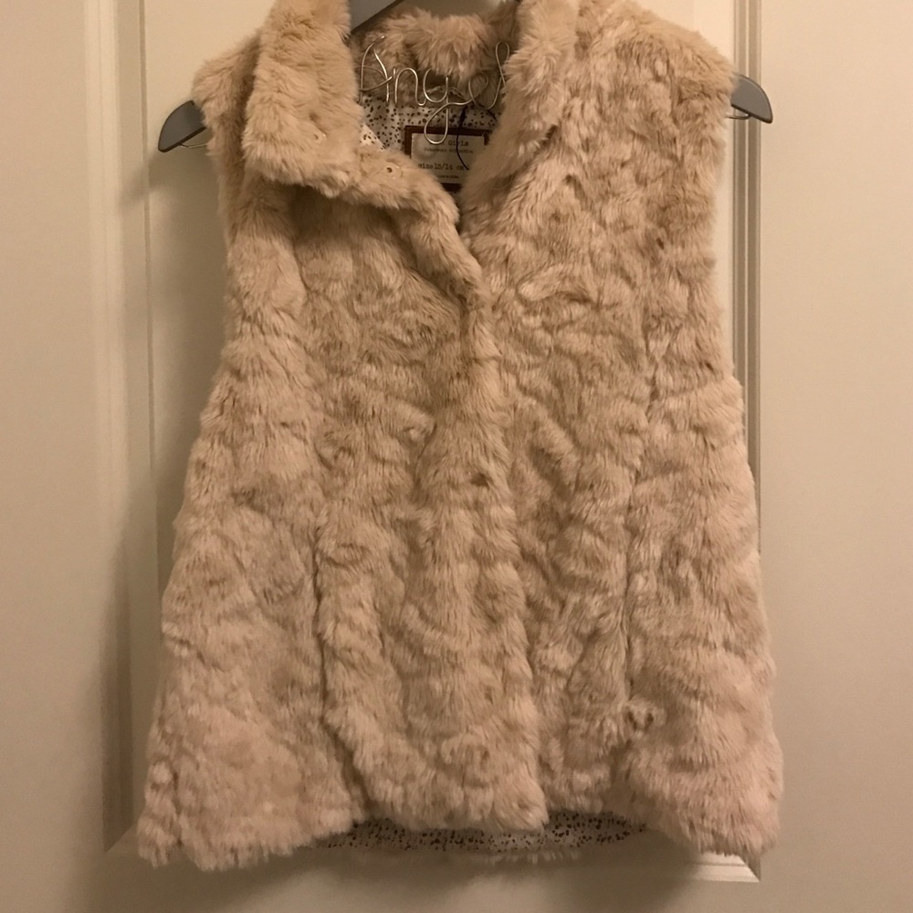 Zara fur vest