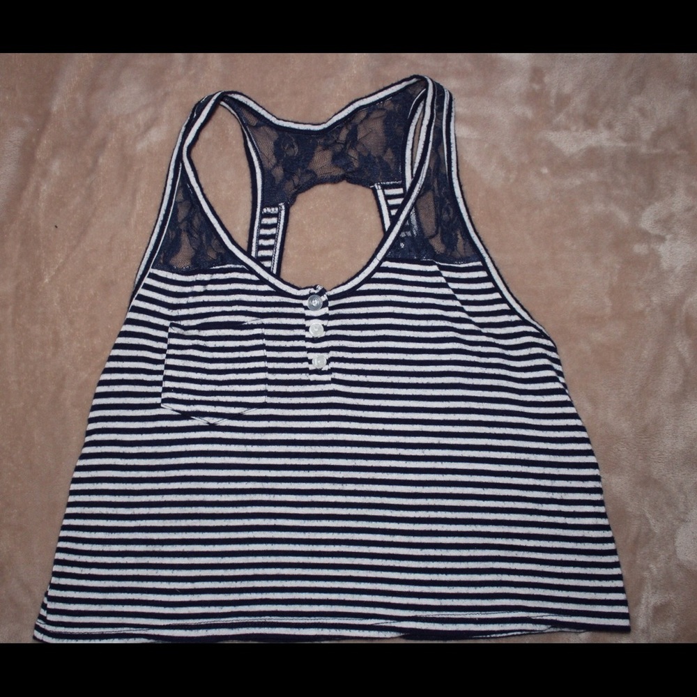 Cropped Flowy Tank Top