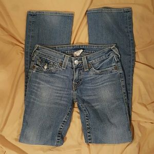 Women's Distressed TRUE RELIGION Jeans 27