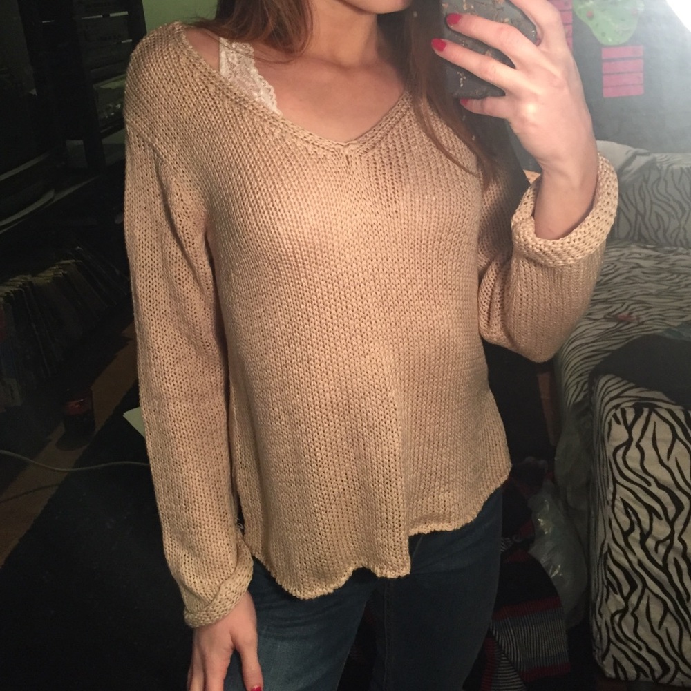 H&M cord sweater