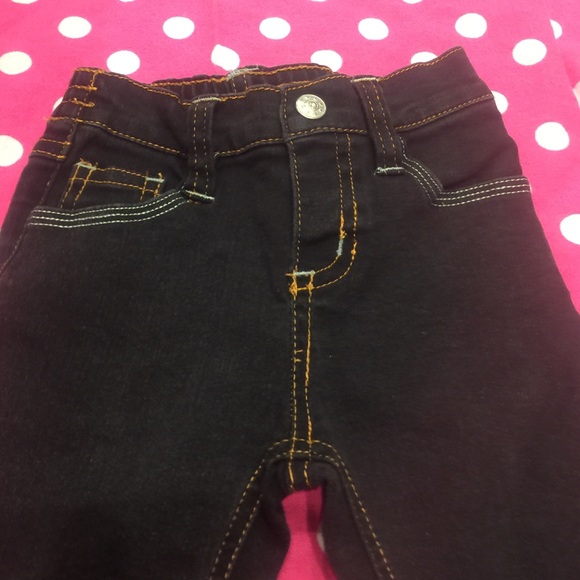 Black and mint green letterman jacket and jeans. - Picture 2 of 4