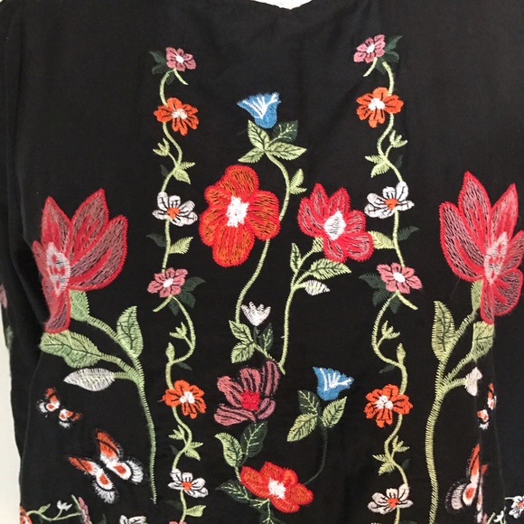 Sz S 🍒Zara embroidered dress - Picture 2 of 4
