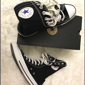 Converse x high tops black/white