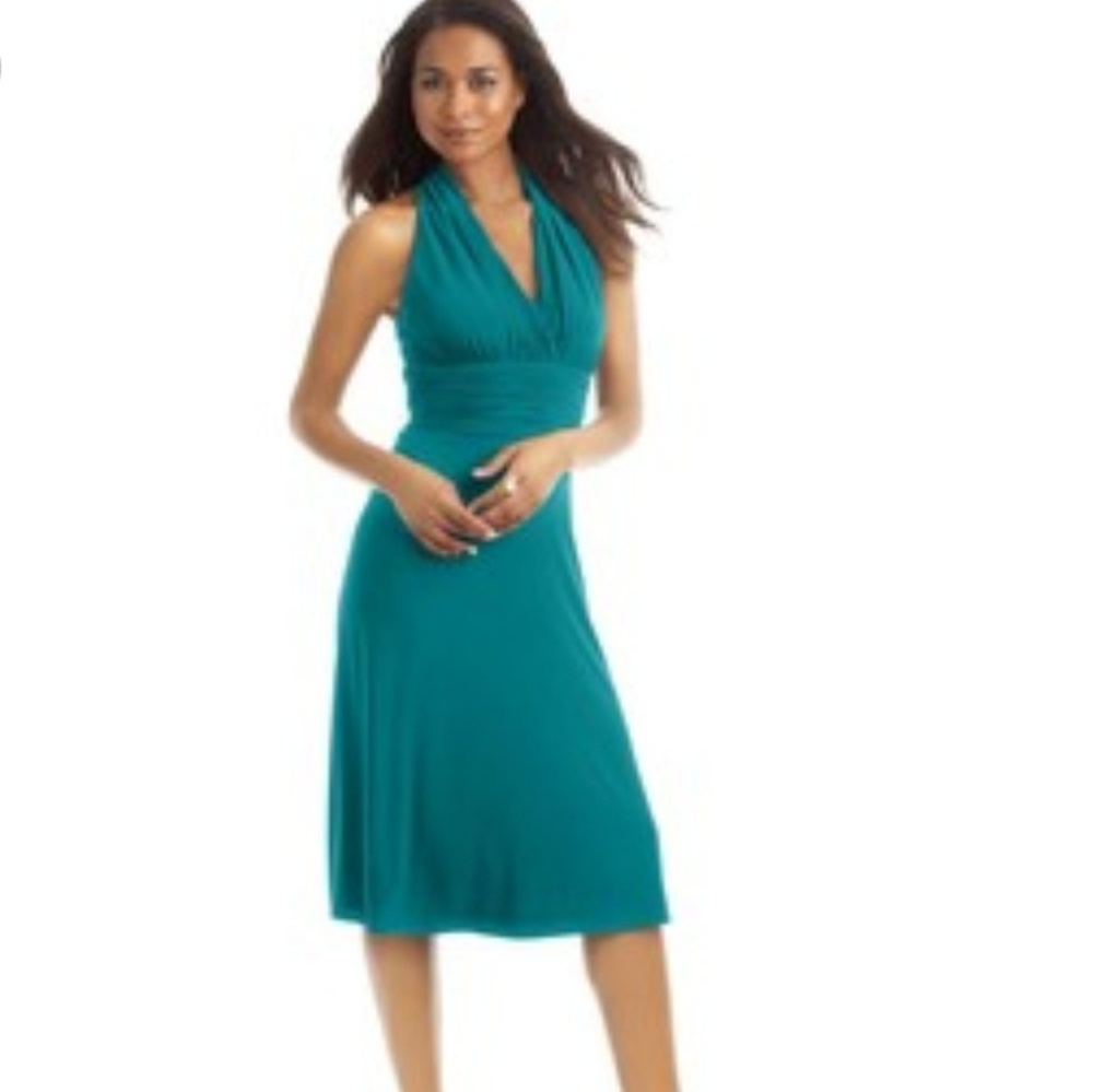 Evan Picone sleeveless Marilyn dress petite