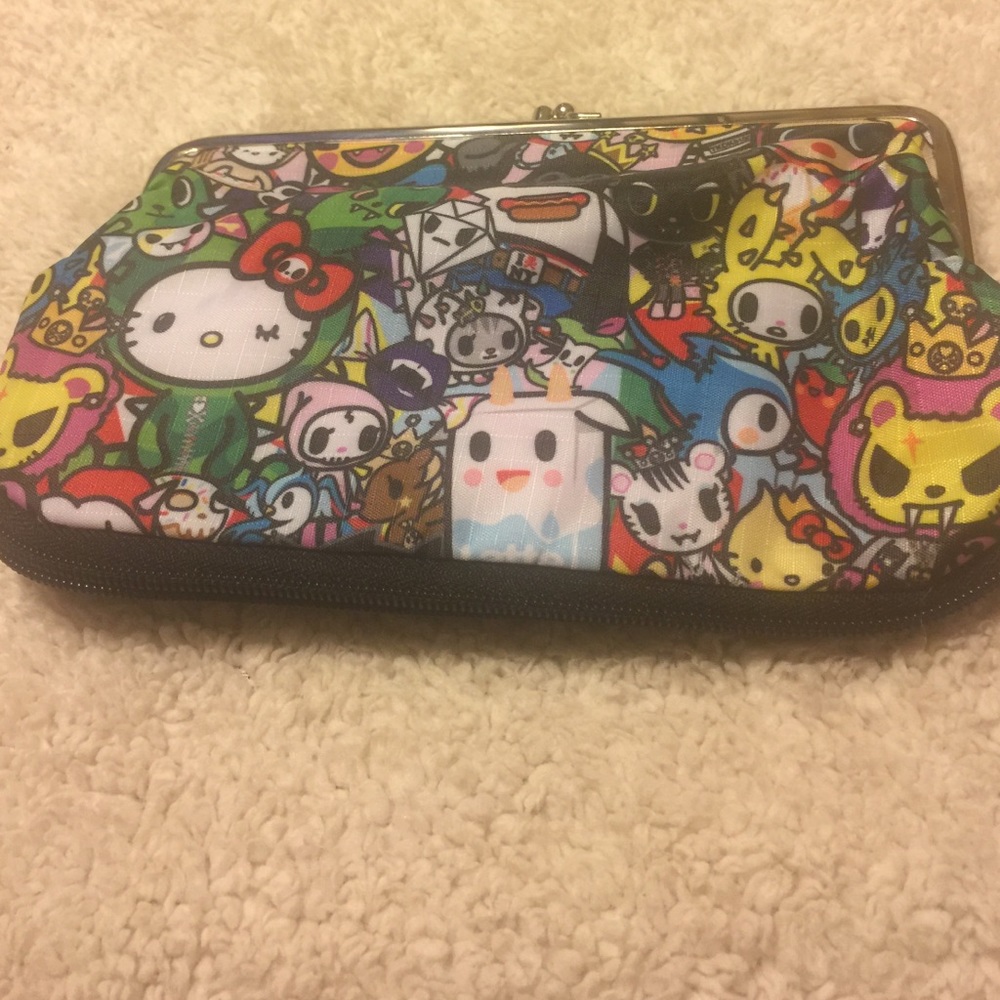 Tokidoki for Hello Kitty makeup bag