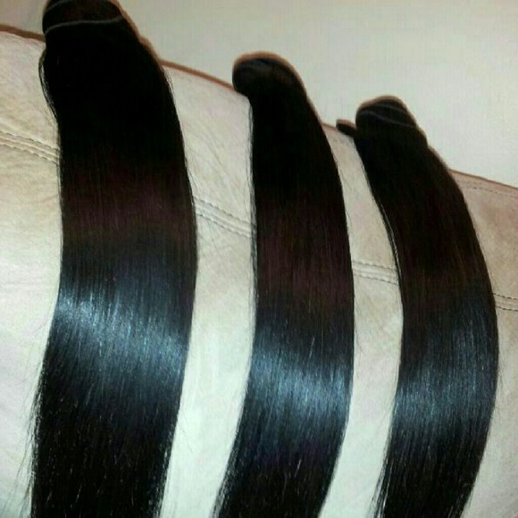 Black Full Head Clip In Extension