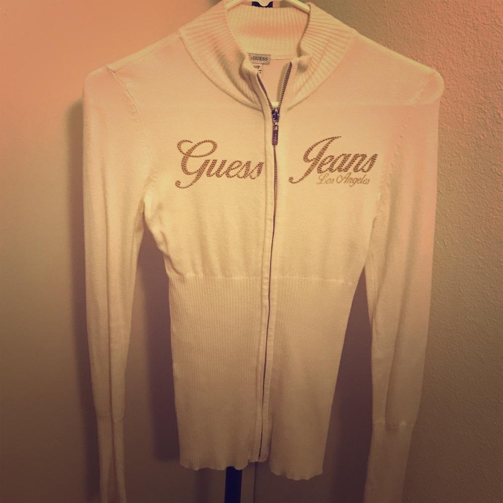 Cream Guess Sweater