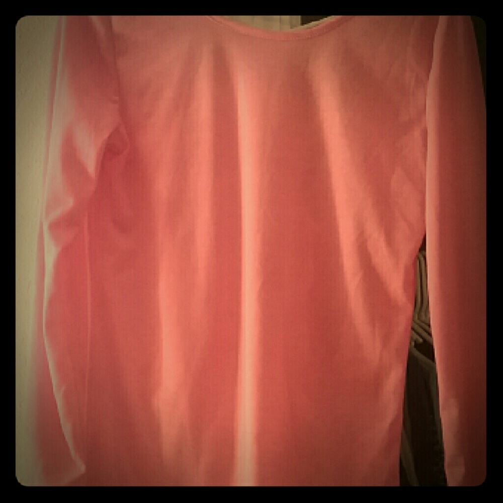 Loose chiffon 3/4 sleeve shirt