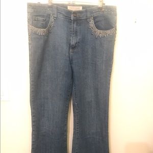 Prato Jeans (size 34) with pocket embellishment