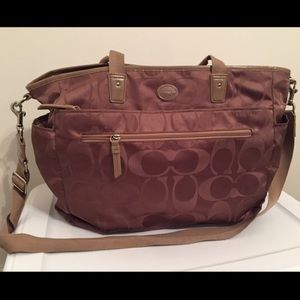 Coach diaper bag