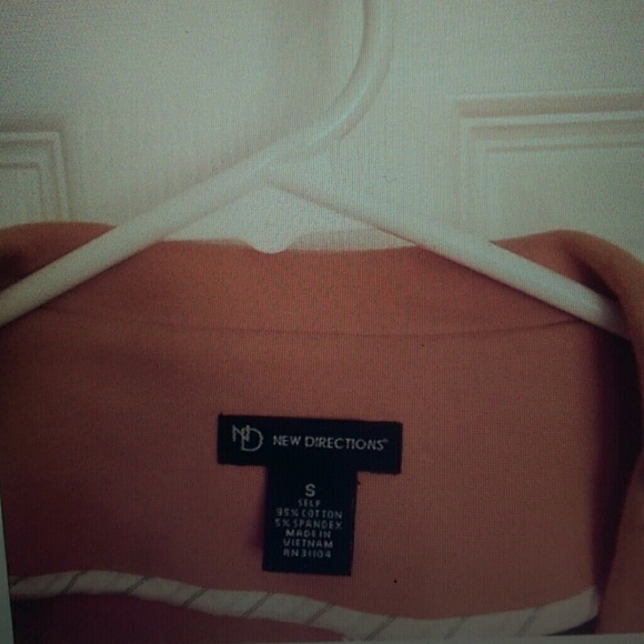 Cotton soft orange blazer - Picture 2 of 3