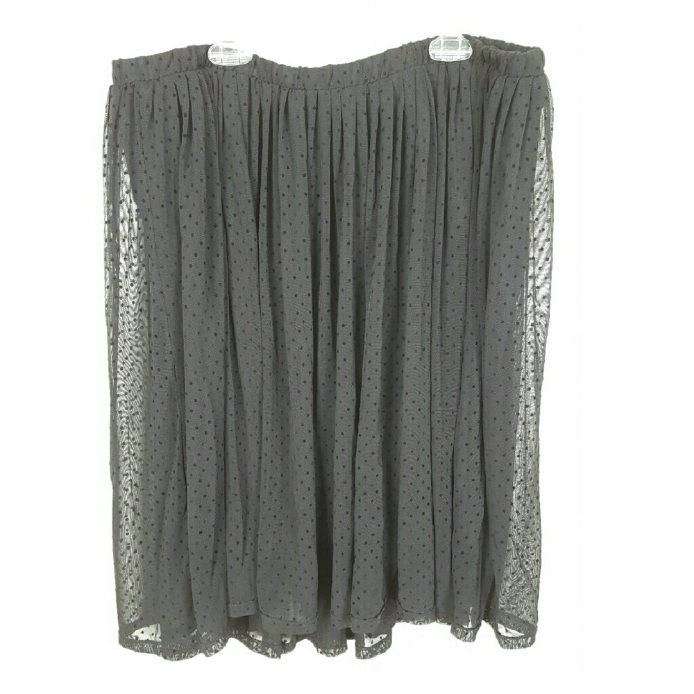 Torrid polka dot skirt