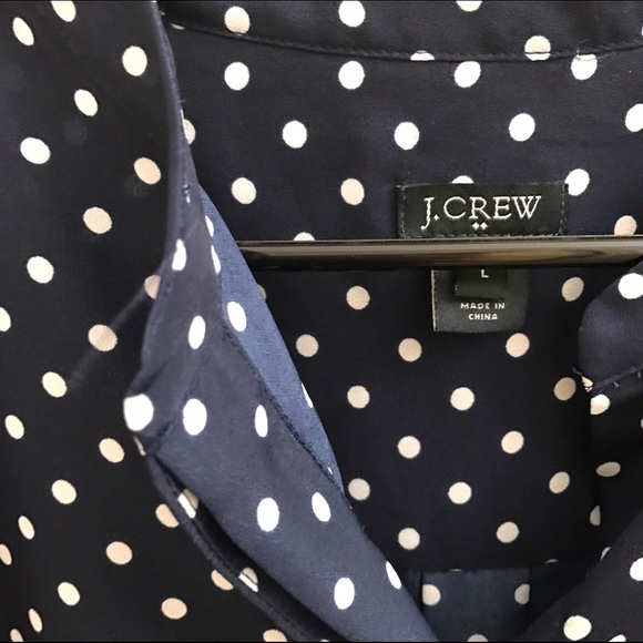 J.Crew Factory printed draped popover - Picture 4 of 4