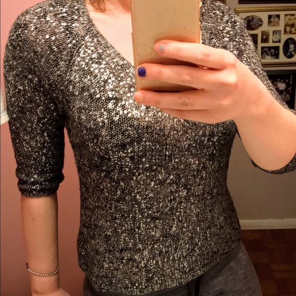 Eileen Fisher Sweaters - Eileen Fisher Linen Metallic Knit Sweater NWOT