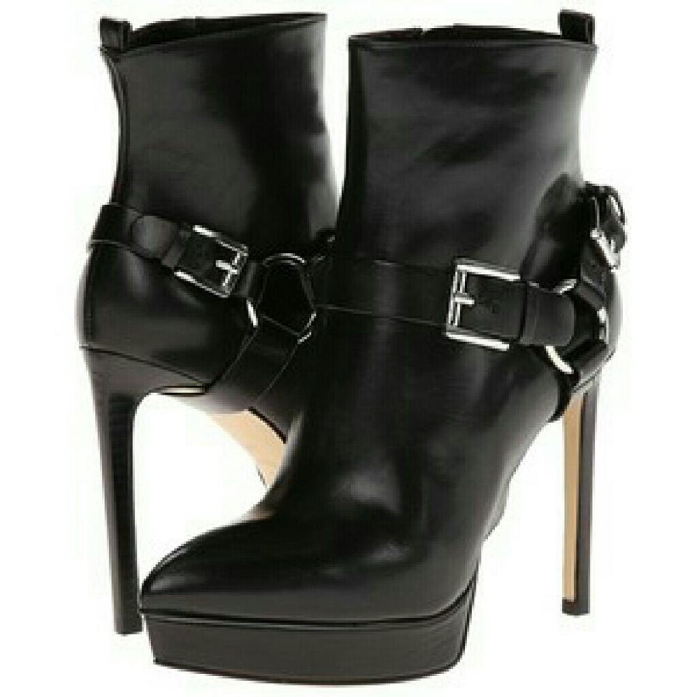 Michael Kors "Harrison" High Heel Western Bootie