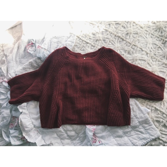 Free People Sweaters - free people crop top sweater S