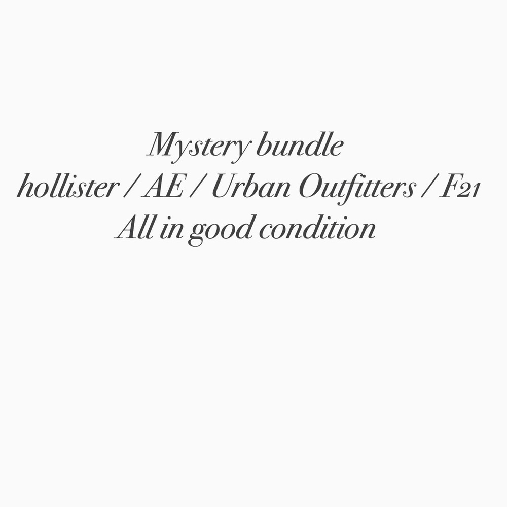 Mystery donation bundle 8 Tops