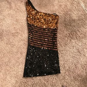 Sequin party top