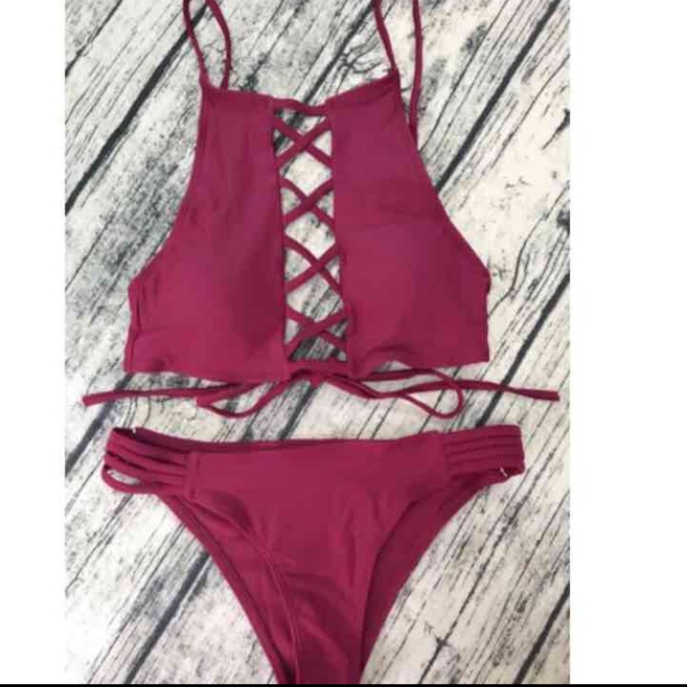 Caged front bikini