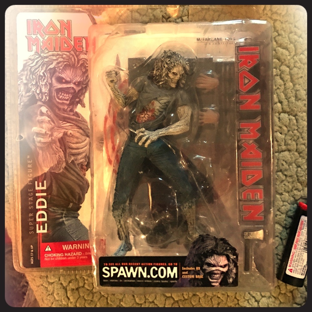 Eddie!! Iron Maiden Todd Mcfairlane figure