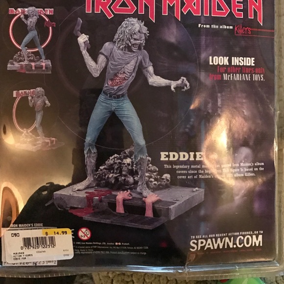Eddie!! Iron Maiden Todd Mcfairlane figure - Picture 2 of 3