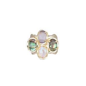 Kendra scott Brady stackable rings in purple reef
