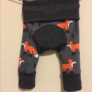 Miniloones fox print pants