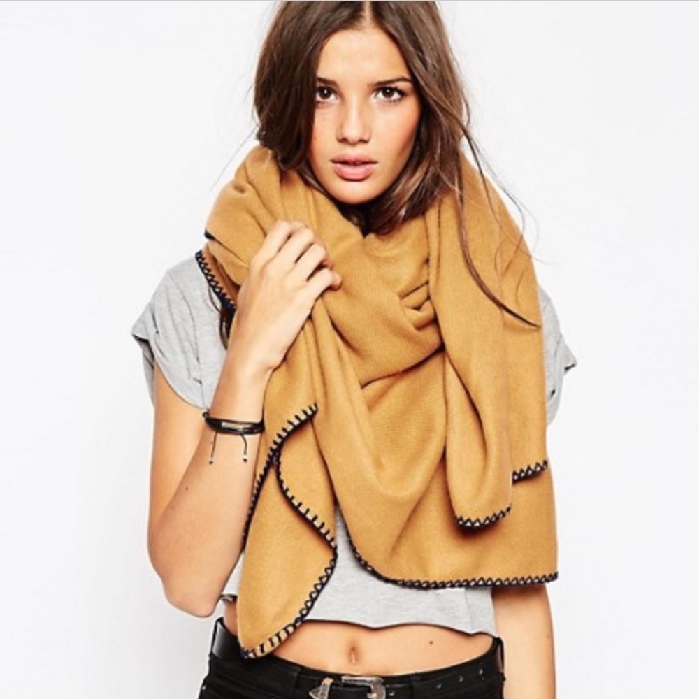 NWOT ASOS Oversized Square Scarf