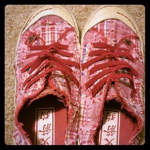 Rocket Dog red/pink patterned sneakers
