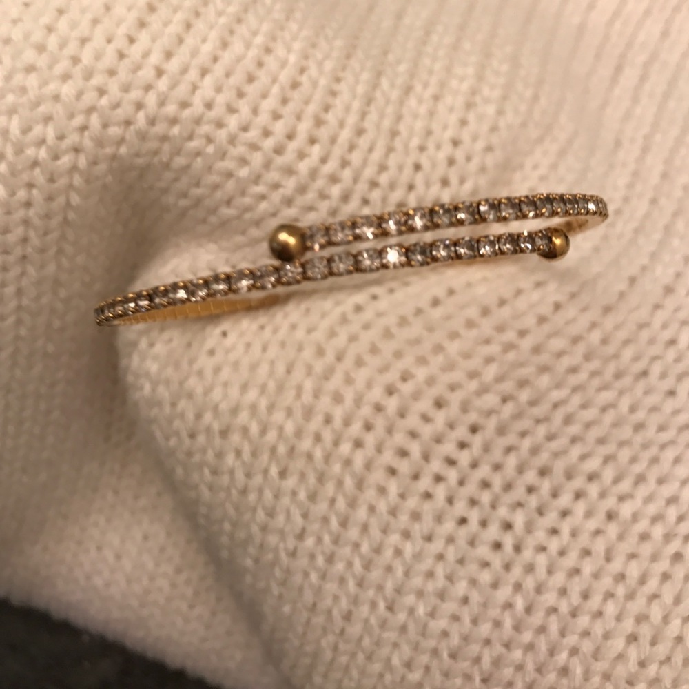 Gold sparkle bracelet