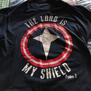 The Lord is my shield Psalm 3 t shirt