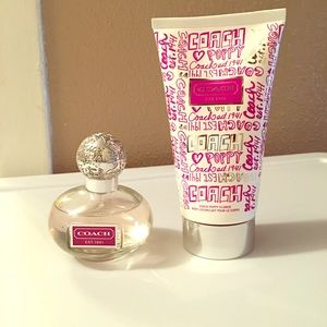 Poppy Coach perfume and lotion