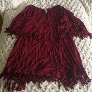 R. Rouge mini bohemian dress