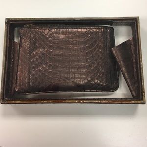 Lucite box clutch