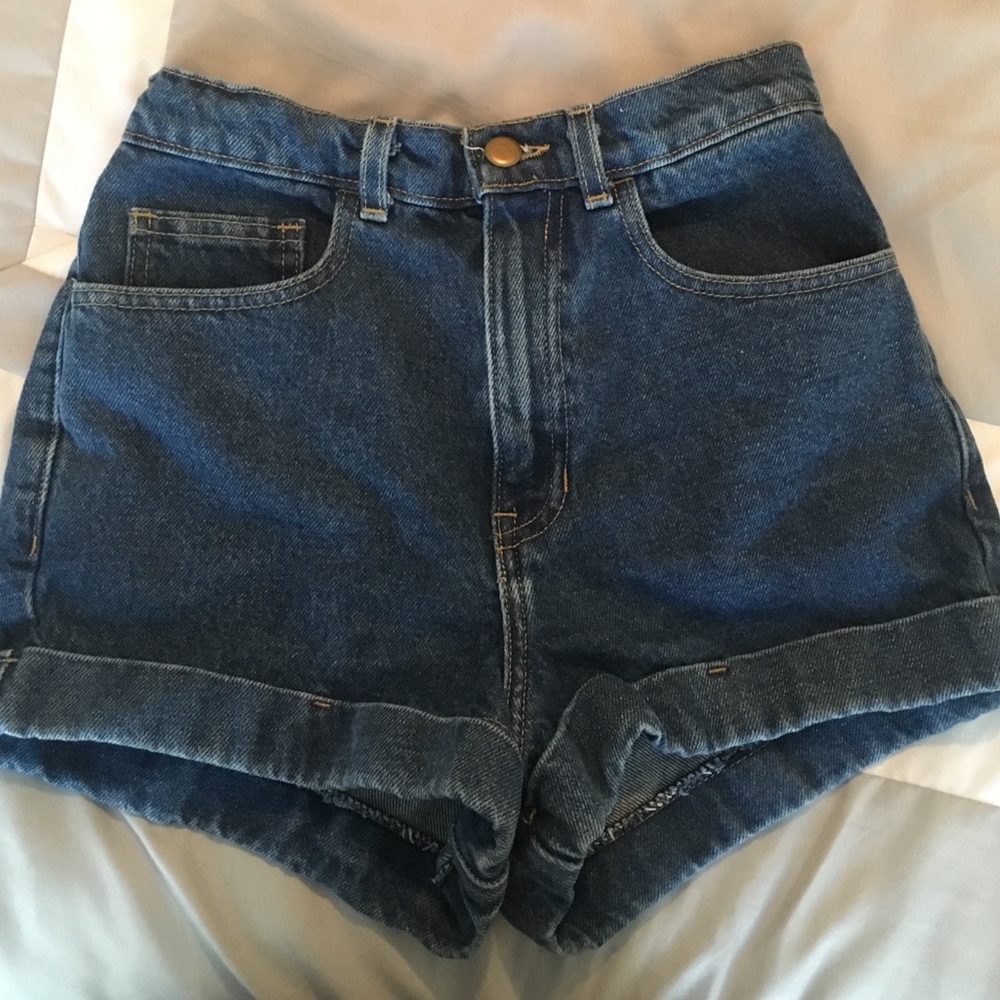AmericanApparel HighWaistedShorts