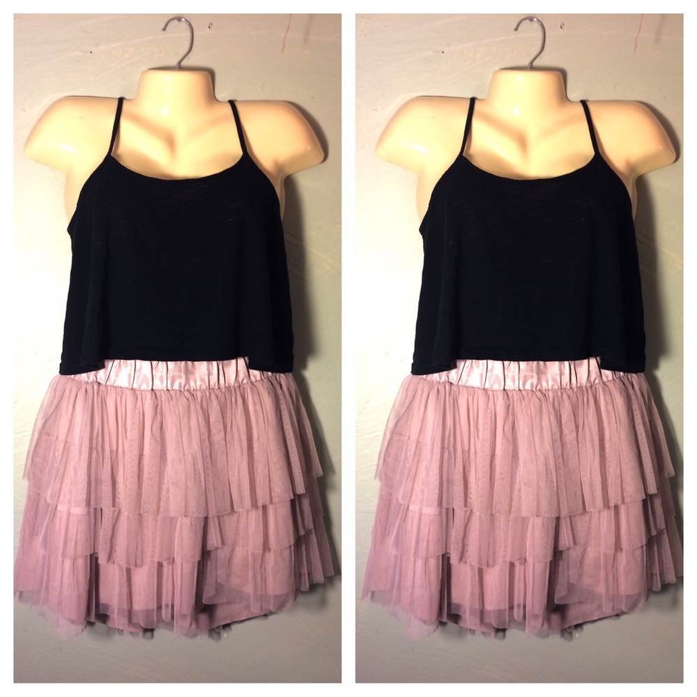 Blush Pink Triple-Layered Ballerina Skirt 🎀