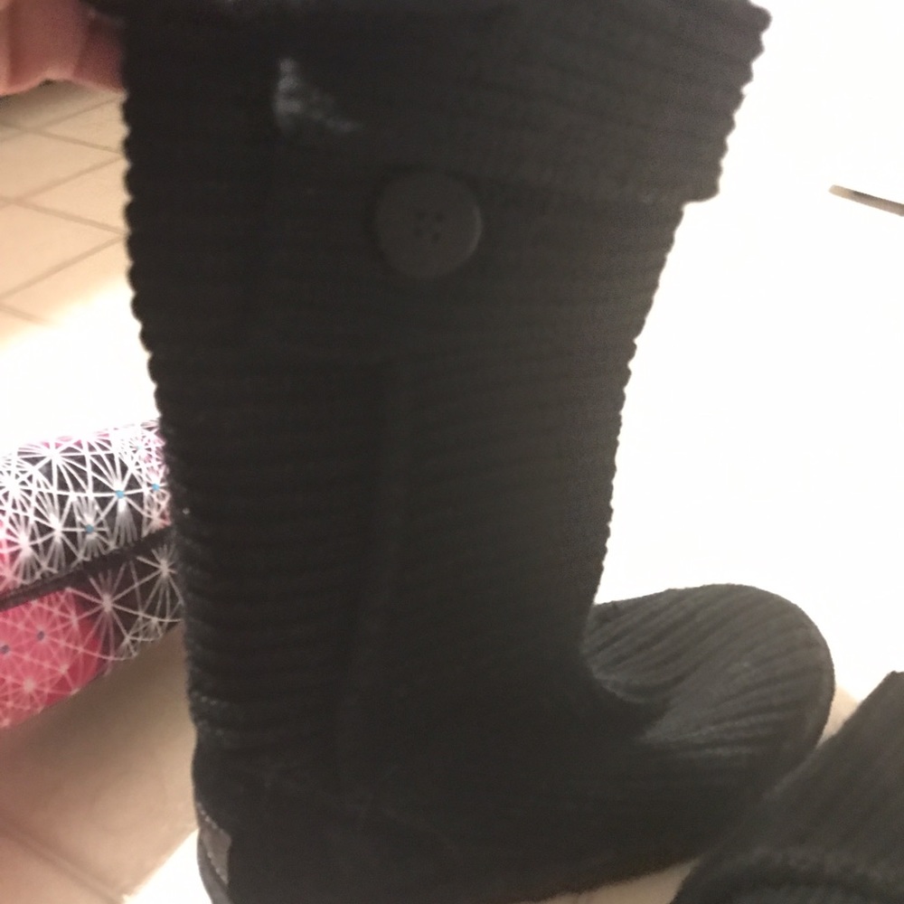 Ugg Cardy Black Boots