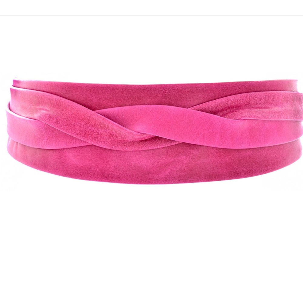 Ada Fushia Hot Pink wrap belt