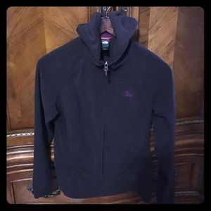 North Face zip up hoodie
