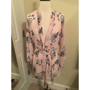 H+M Divided kimono wrap/top