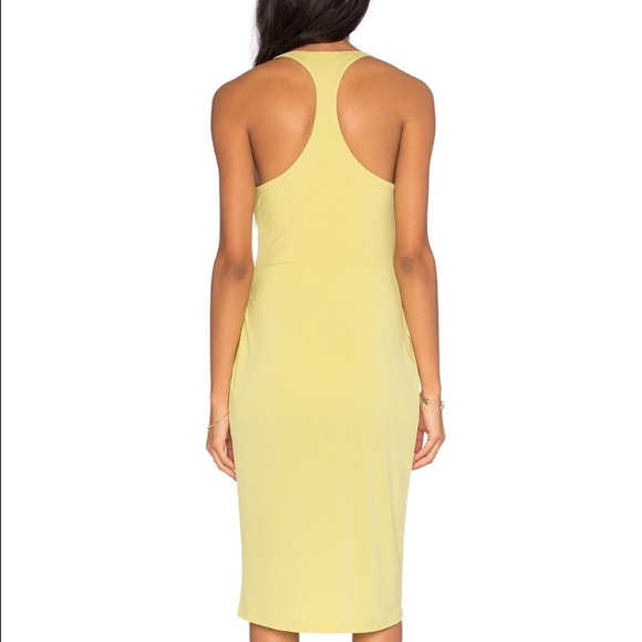 BOBI liquid jersey v neck slit dress sz XS. - Picture 2 of 2