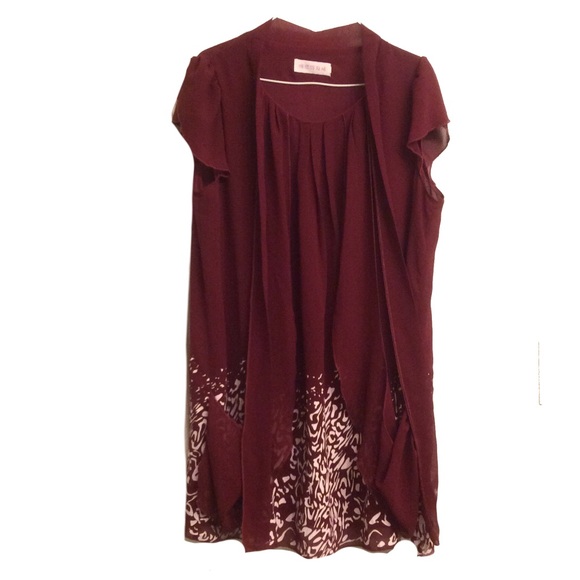 Tops - Feminine chiffon tunic or dress