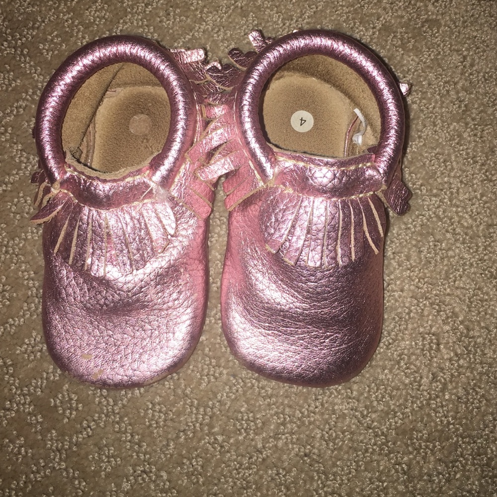 Moccasins size 4 baby