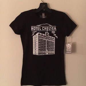 HOTEL CHELSEA LADIES TEE SMALL Punk NYC